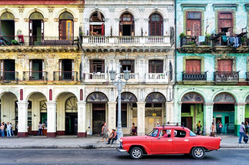 Vintage style on the streets of Havana.