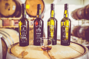 The Whiskey Company’s products include Shot Tower gin and 1904, a sweet brandy.