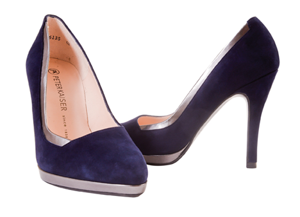 Peter Kaiser Pumps, $295 “These nice navy suede pumps would look fabulous on my mom. They’re a bit of a splurge, but she deserves it.” Matava Shoes. 