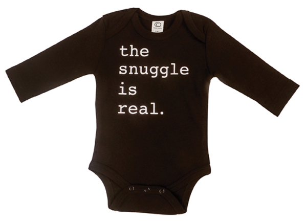 Onesie, $26 “If I could wear this myself, I would. Since it’s a bit too small, it’s perfect for my nieces and nephews—so cute and comfy.” Wee Chic. 