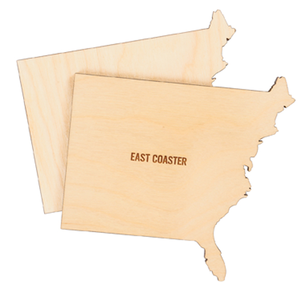 East Coasters, $36 “I love these clever coasters. They’re great for anyone who’d appreciate a stylish, subtle way to show off Maryland pride.” Beckett Hitch. 