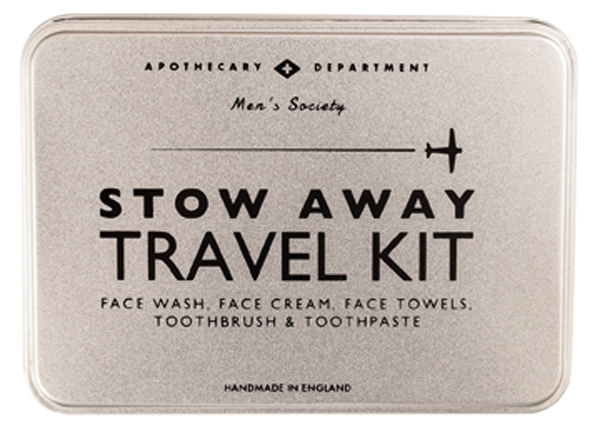 Stow Away Travel Kit, $34 “My hardworking manager, Bishop, is Mr. Jet Set. He's always on the road—this travel kit would be perfect for his lifestyle.” Trohv. 